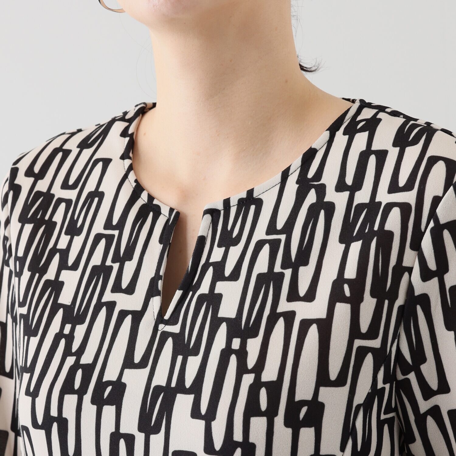 レイメイヤーズ イタリア製 プリントワンピース