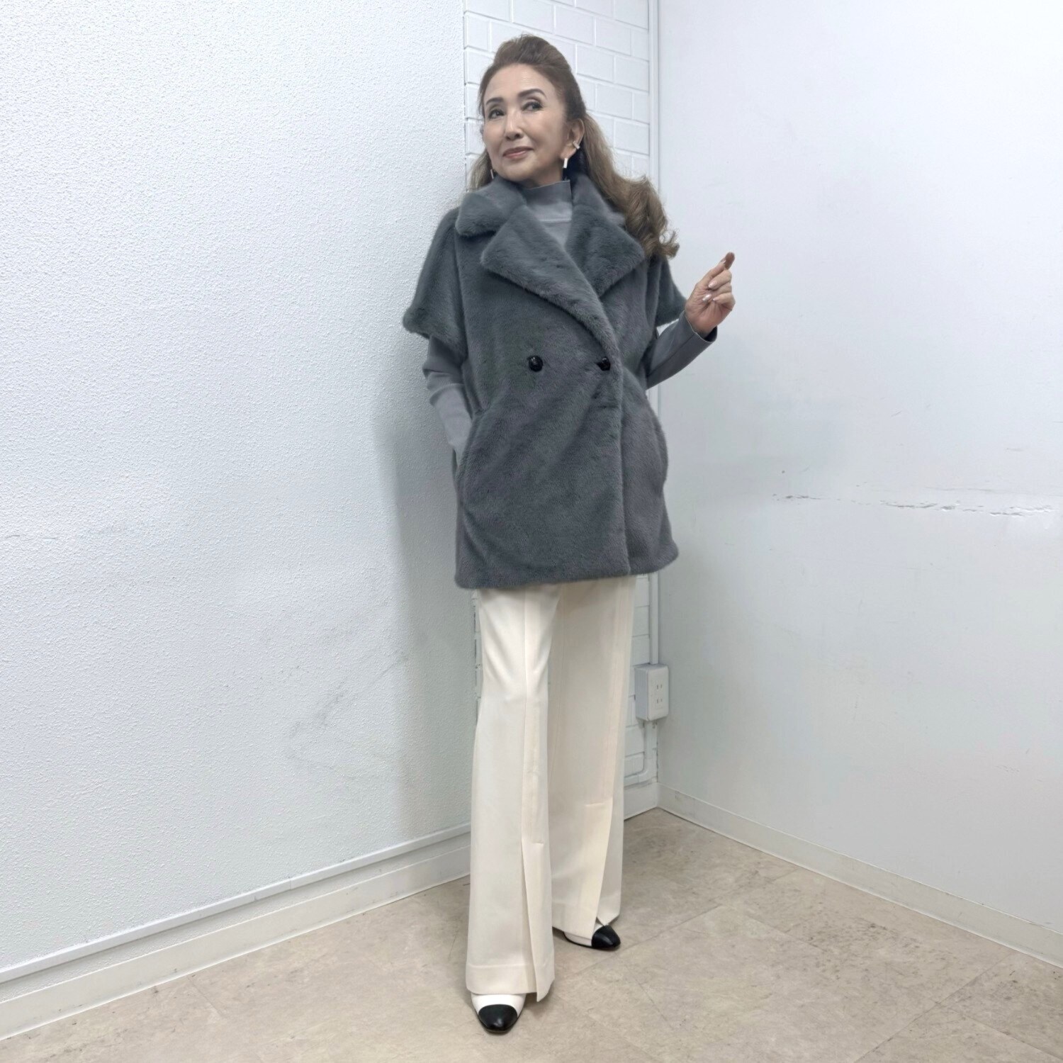 マダムヒロコ ハイネックプルオーバー