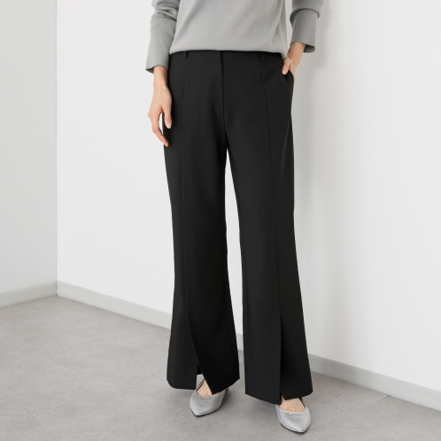 マダムヒロコ　ダブルジョーゼット　センターベンツパンツ