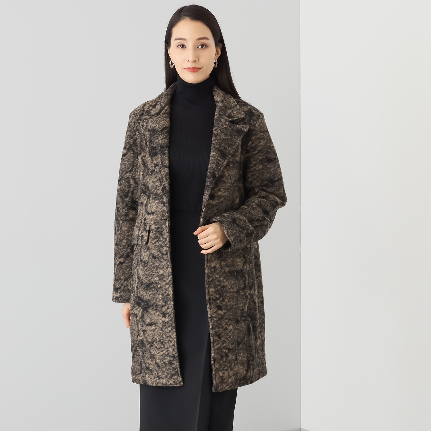 レイメイヤーズ イタリア製 アニマル柄コート