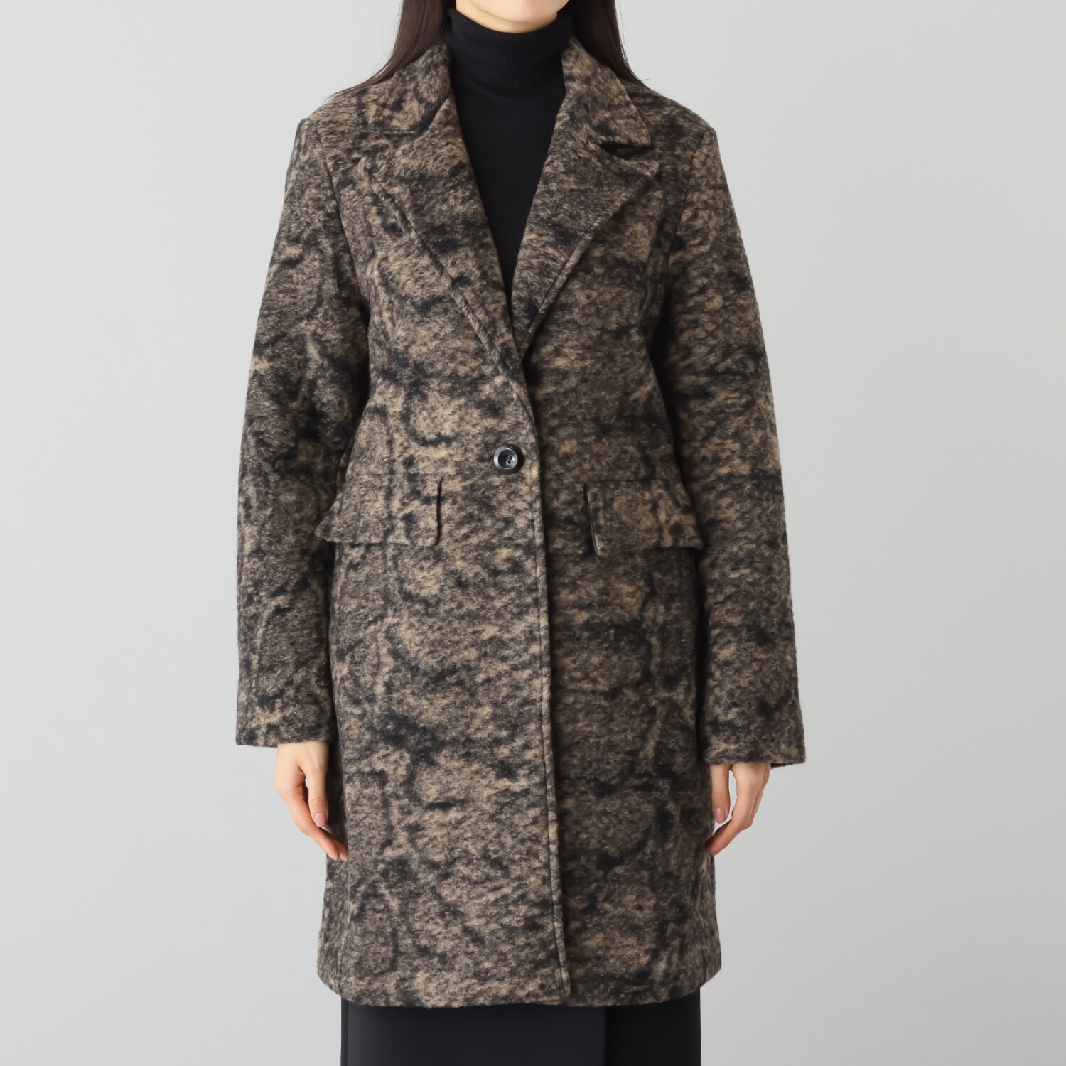 レイメイヤーズ イタリア製 アニマル柄コート