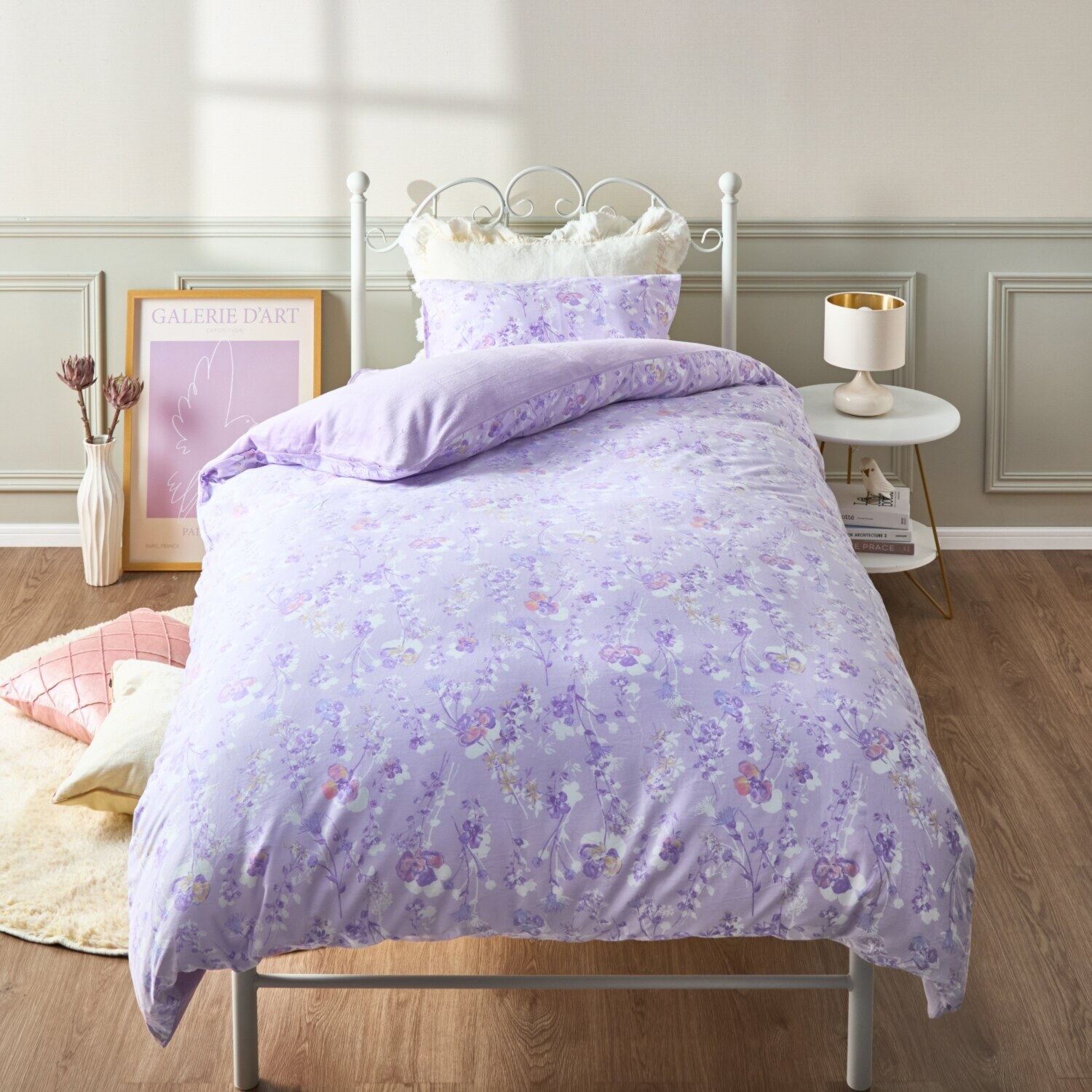 ｎｉｓｈｉｋａｗａ コットンファー あったか掛けふとんカバー ＜ダブル＞