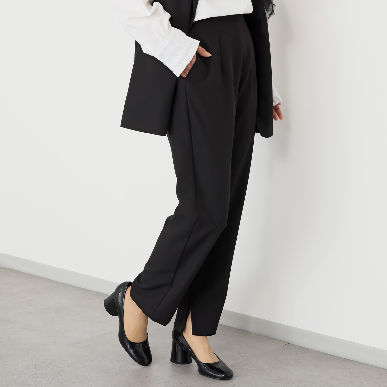 ボンボン・エ・ショコラ テーパードパンツ