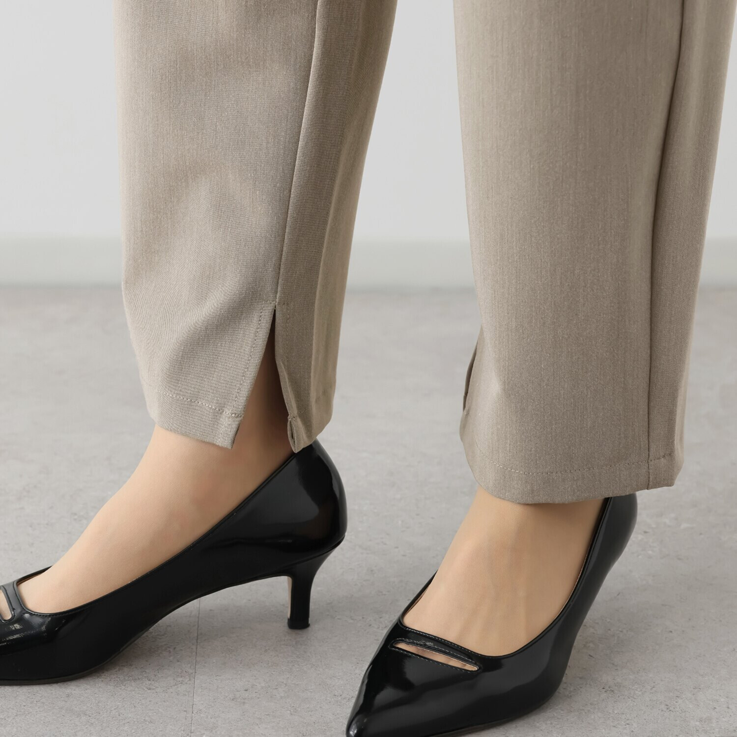 ボンボン・エ・ショコラ テーパードパンツ