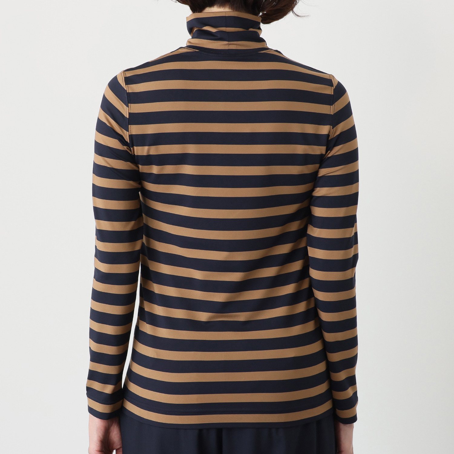 モカサン　ジュンコシマダ 中綿キルトコート＆ 吸湿発熱 ボーダープルオーバー＆ 裏起毛プルオーバー 冬のハッピー３点セット