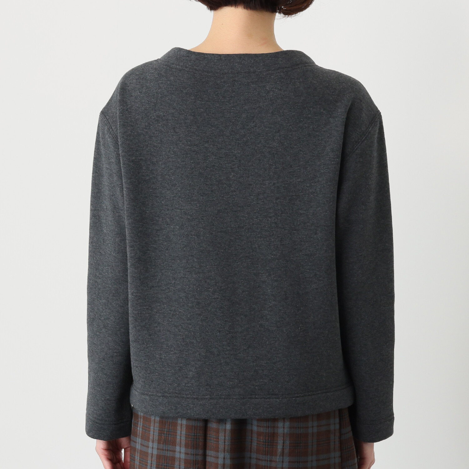 モカサン　ジュンコシマダ 中綿キルトコート＆ 吸湿発熱 ボーダープルオーバー＆ 裏起毛プルオーバー 冬のハッピー３点セット