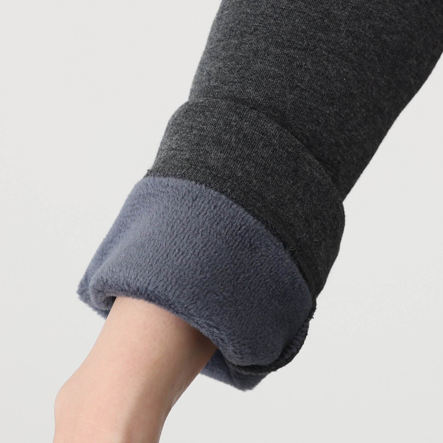 モカサン　ジュンコシマダ 中綿キルトコート＆ 吸湿発熱 ボーダープルオーバー＆ 裏起毛プルオーバー 冬のハッピー３点セット