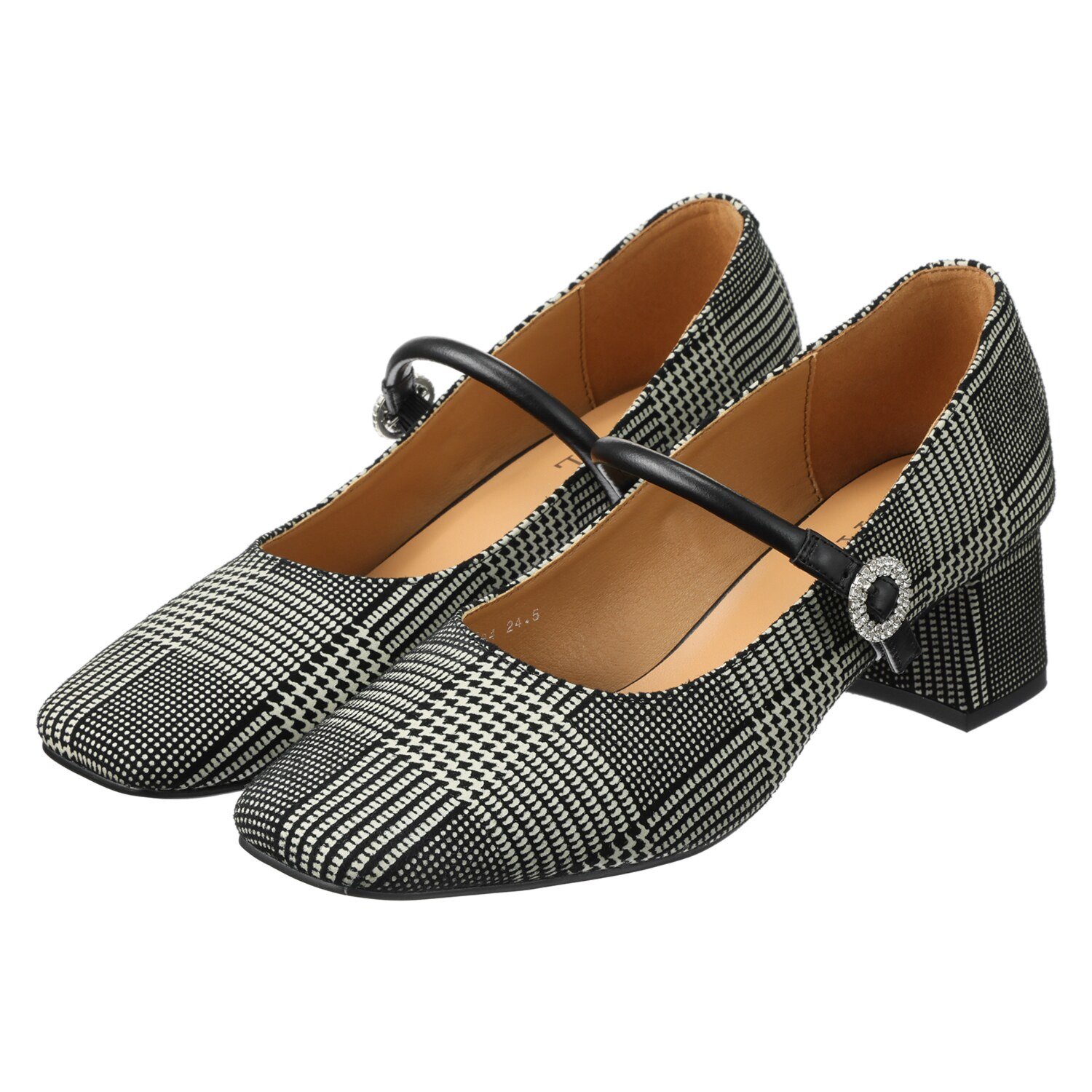 ニカル スクエアトゥ メリージェーンパンプス