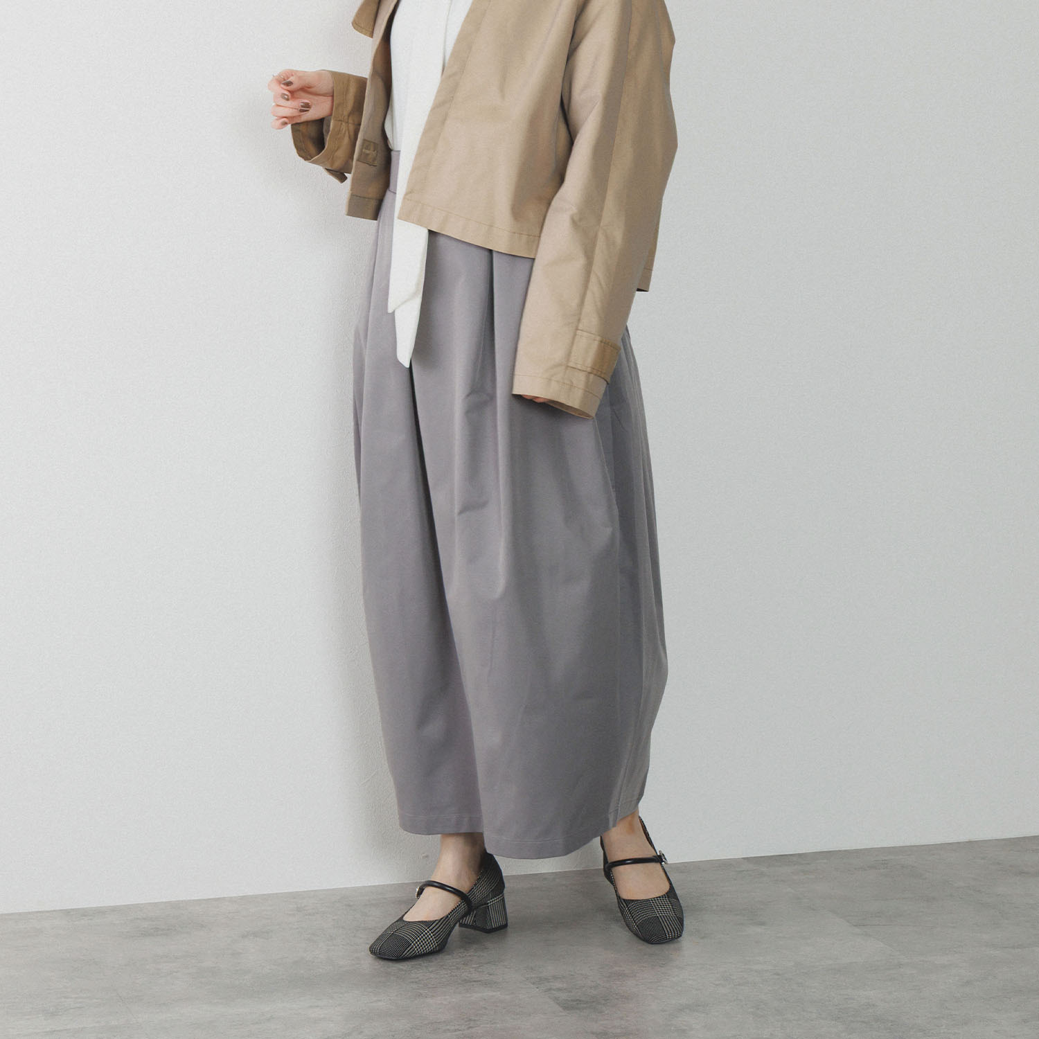 ニカル スクエアトゥ メリージェーンパンプス