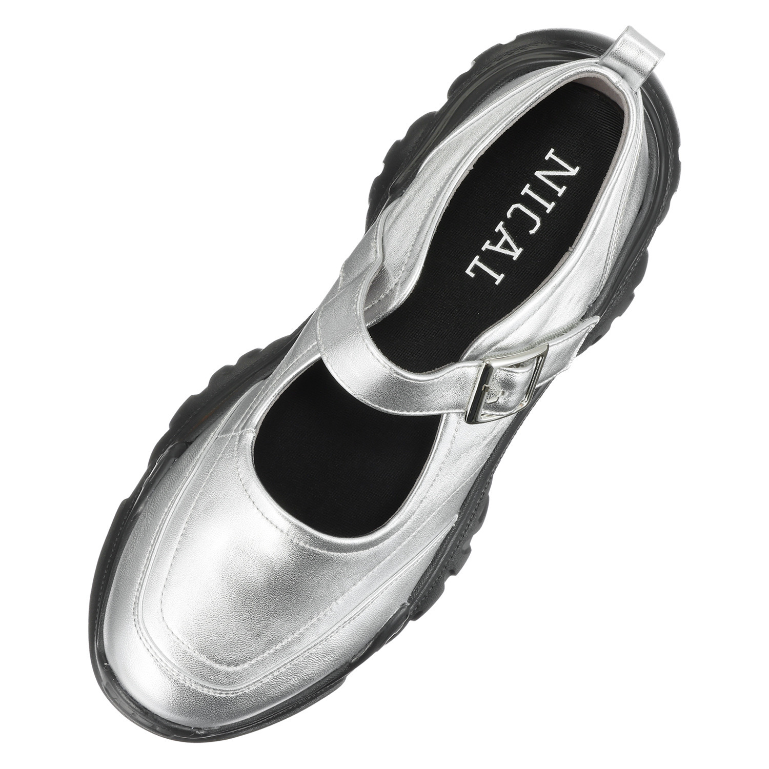 ニカル ボリュームソール メリージェーンシューズ