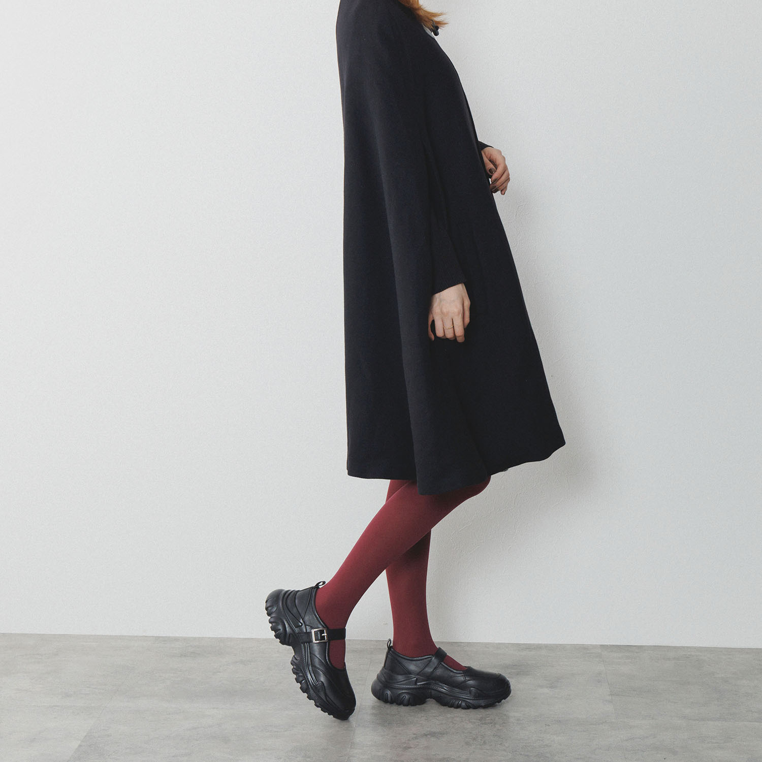 ニカル ボリュームソール メリージェーンシューズ