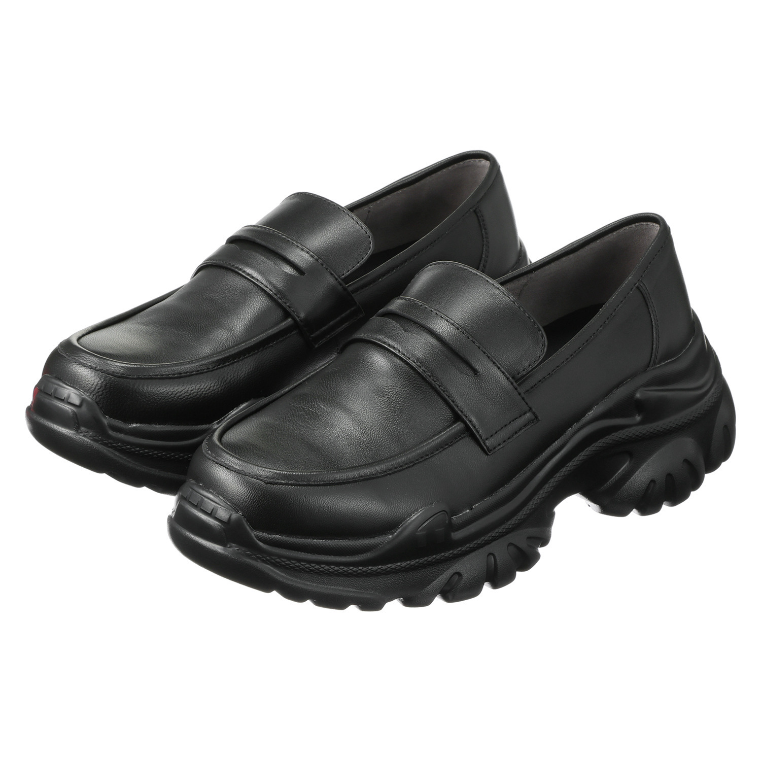 ニカル ボリュームソール ローファー