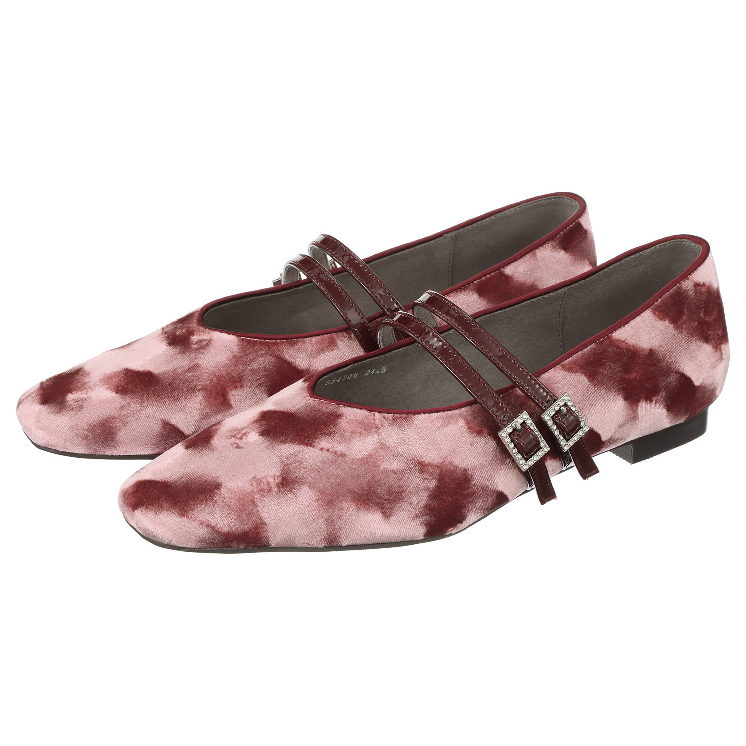 ニカル ダブルストラップ メリージェーンパンプス