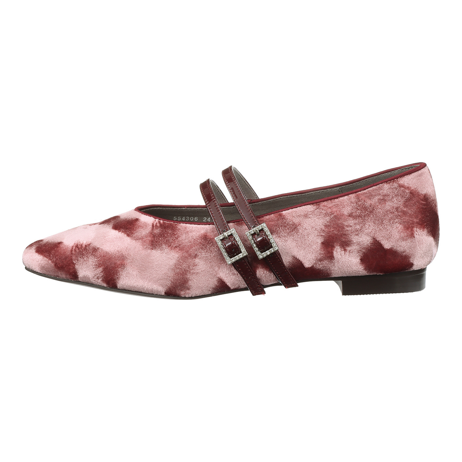 ニカル ダブルストラップ メリージェーンパンプス