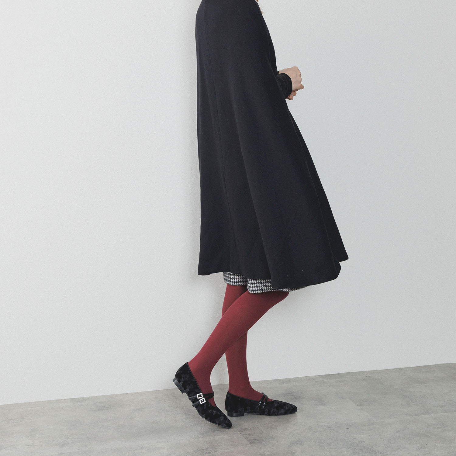 ニカル ダブルストラップ メリージェーンパンプス