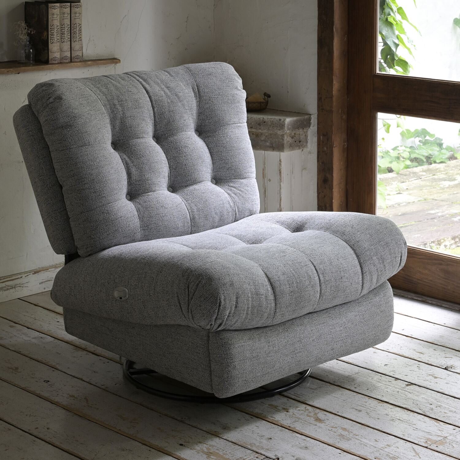 リラムーブ 電動リクライニング パーソナルスイングソファ