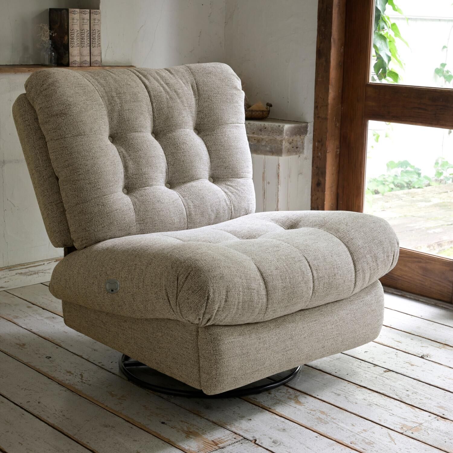 リラムーブ 電動リクライニング パーソナルスイングソファ