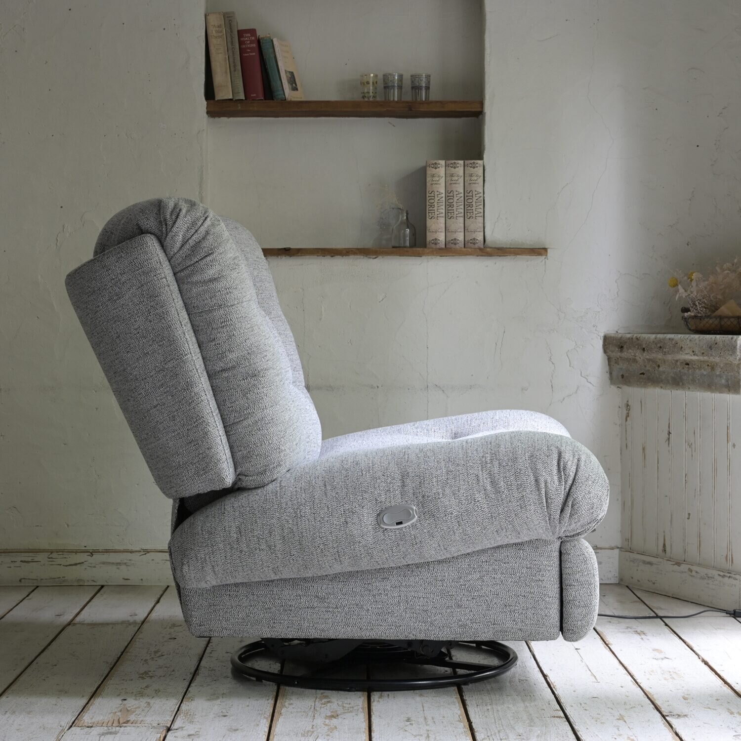 リラムーブ 電動リクライニング パーソナルスイングソファ