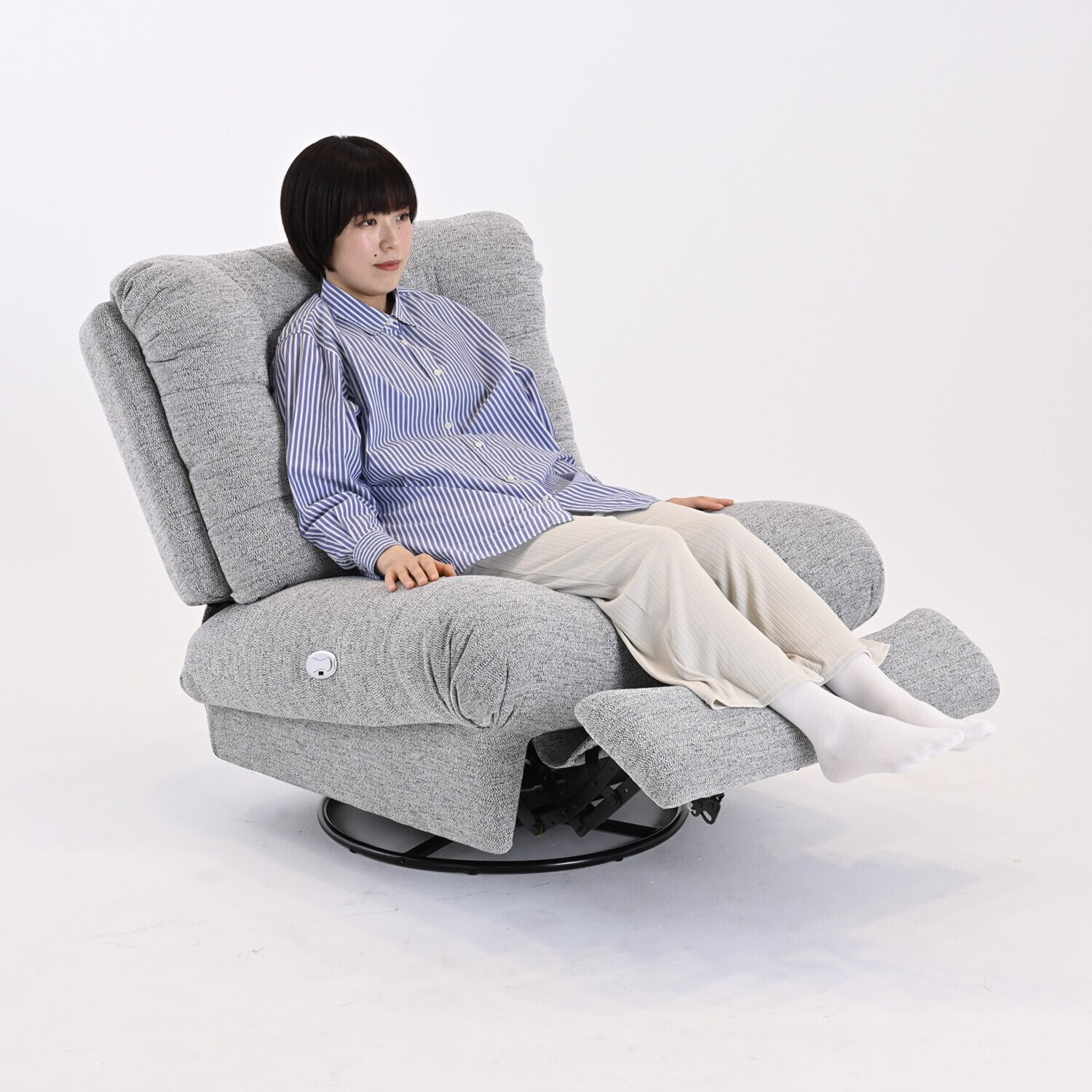 リラムーブ 電動リクライニング パーソナルスイングソファ