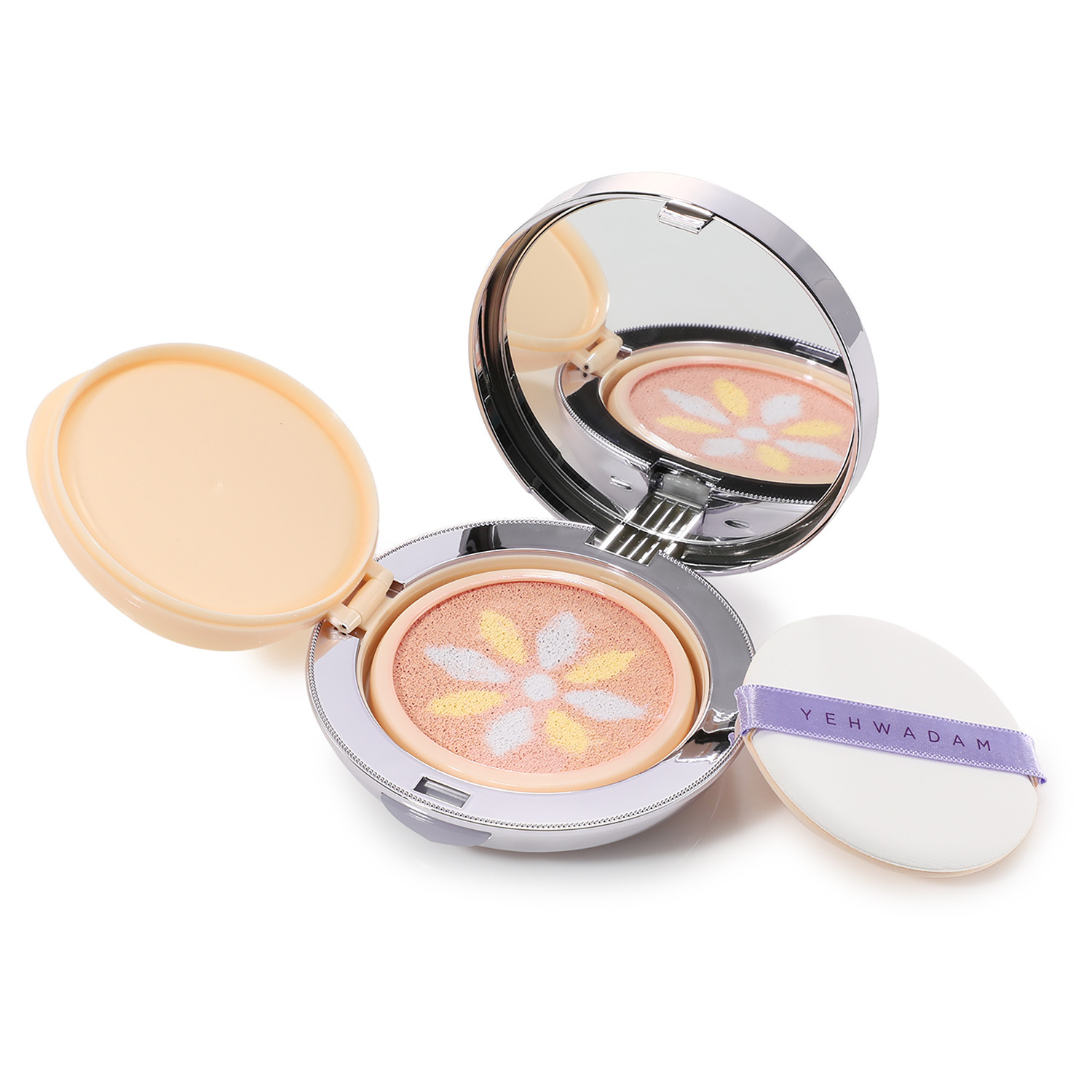 ザ　フェイスショップ 独自のカラーバランス採用 メイク効果で透明感と ツヤ美肌を演出！ イェファダム ブライトアップクッション ＤＸ ２個分スペシャルセット