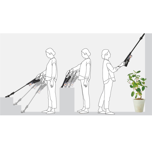 日立 軽い力ですっきりキレイに 日本製 軽量コードレスクリーナー すごかるスティック ＰＶ−ＢＳ１Ｌ