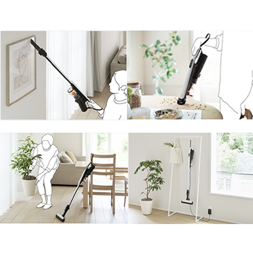 日立 軽い力ですっきりキレイに 日本製 軽量コードレスクリーナー すごかるスティック ＰＶ−ＢＳ１Ｌ