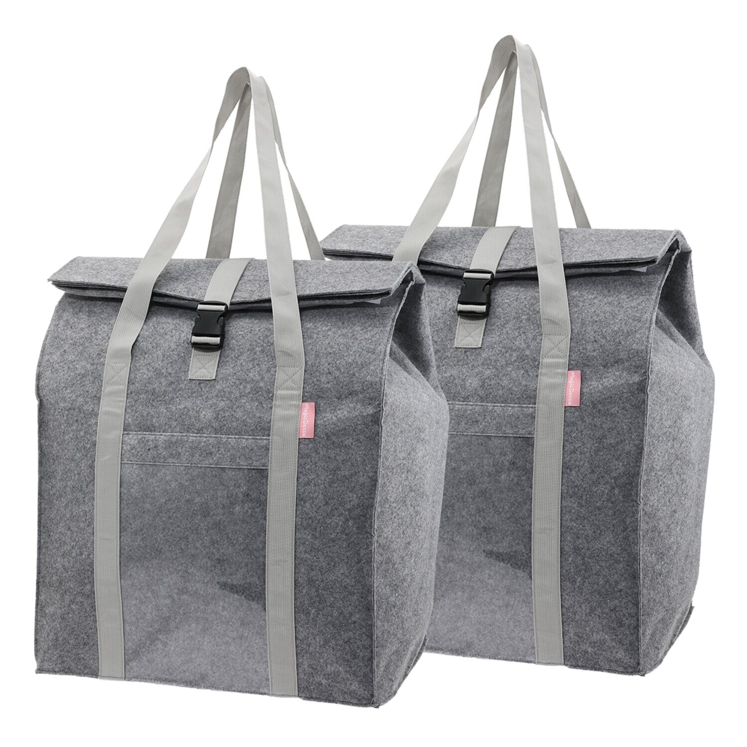 バックルベルト付 ＭａｇｉｃＤｅｃｃａ マジデッカ 収納バッグ２個セット