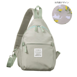 ソビア はっ水 自由に持てる！ 軽量ショルダーバッグ
