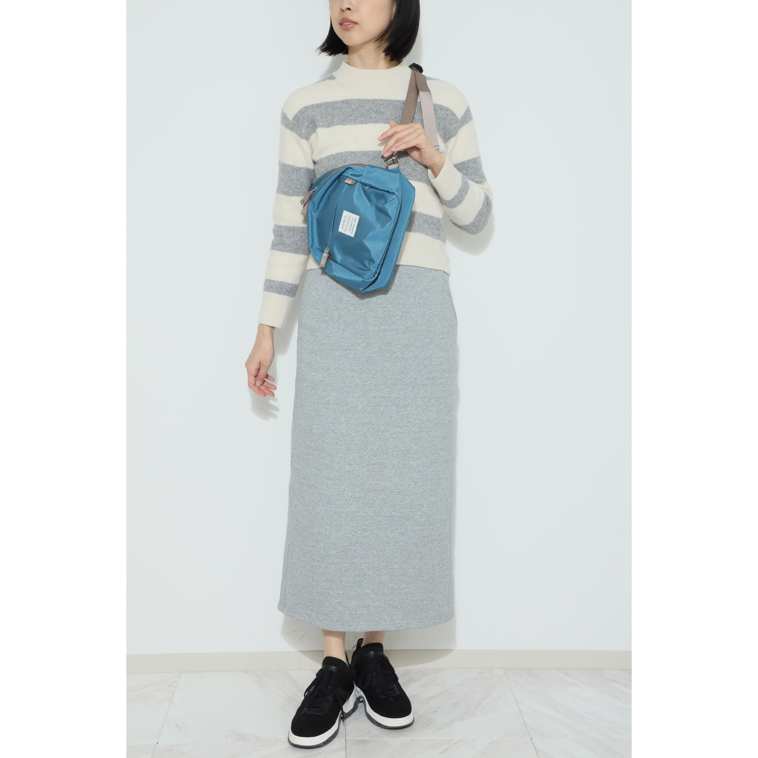 ソビア はっ水 自由に持てる！ 軽量ショルダーバッグ