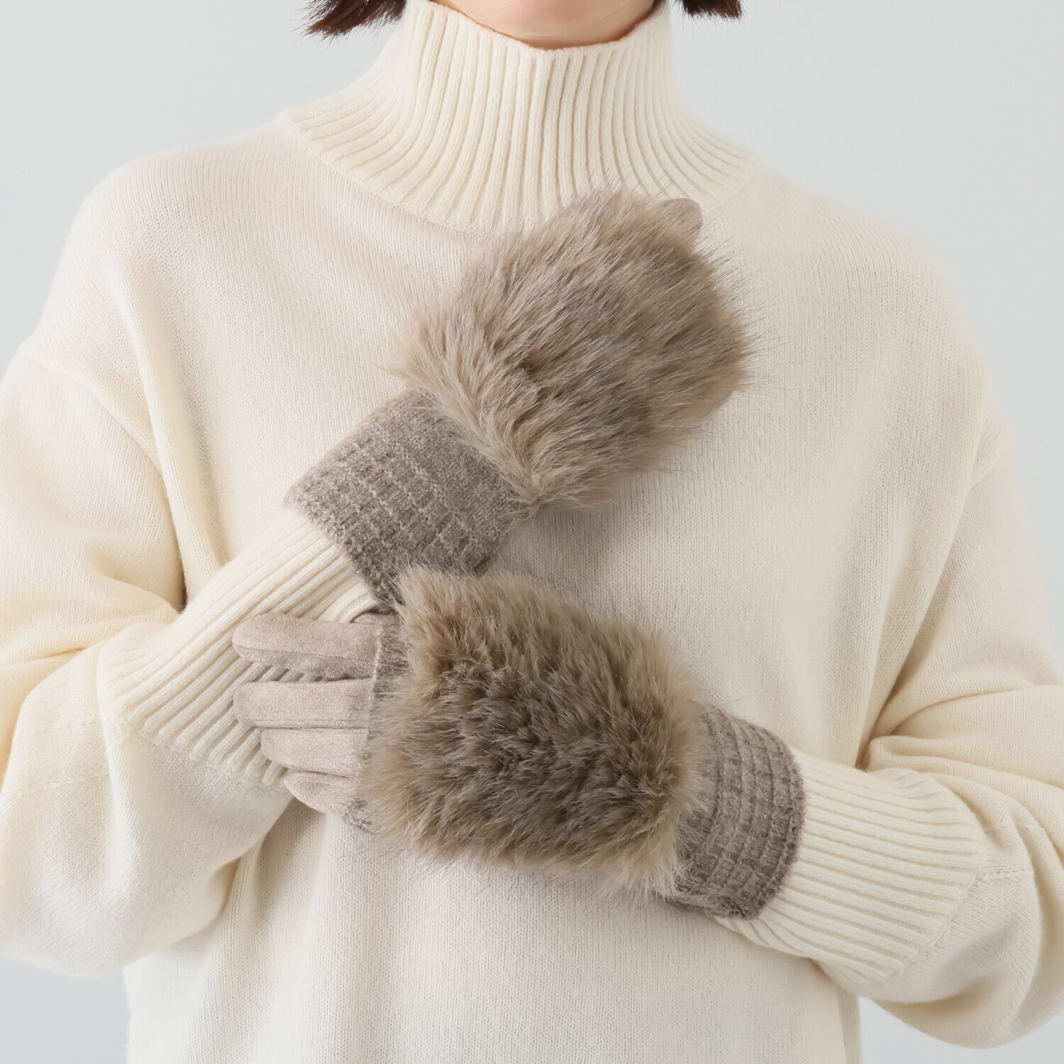 トーチ プレミアムフェイクファー グローブ