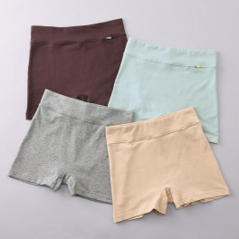 ヘ・エラ 綿混 一分丈ショーツ４枚セット
