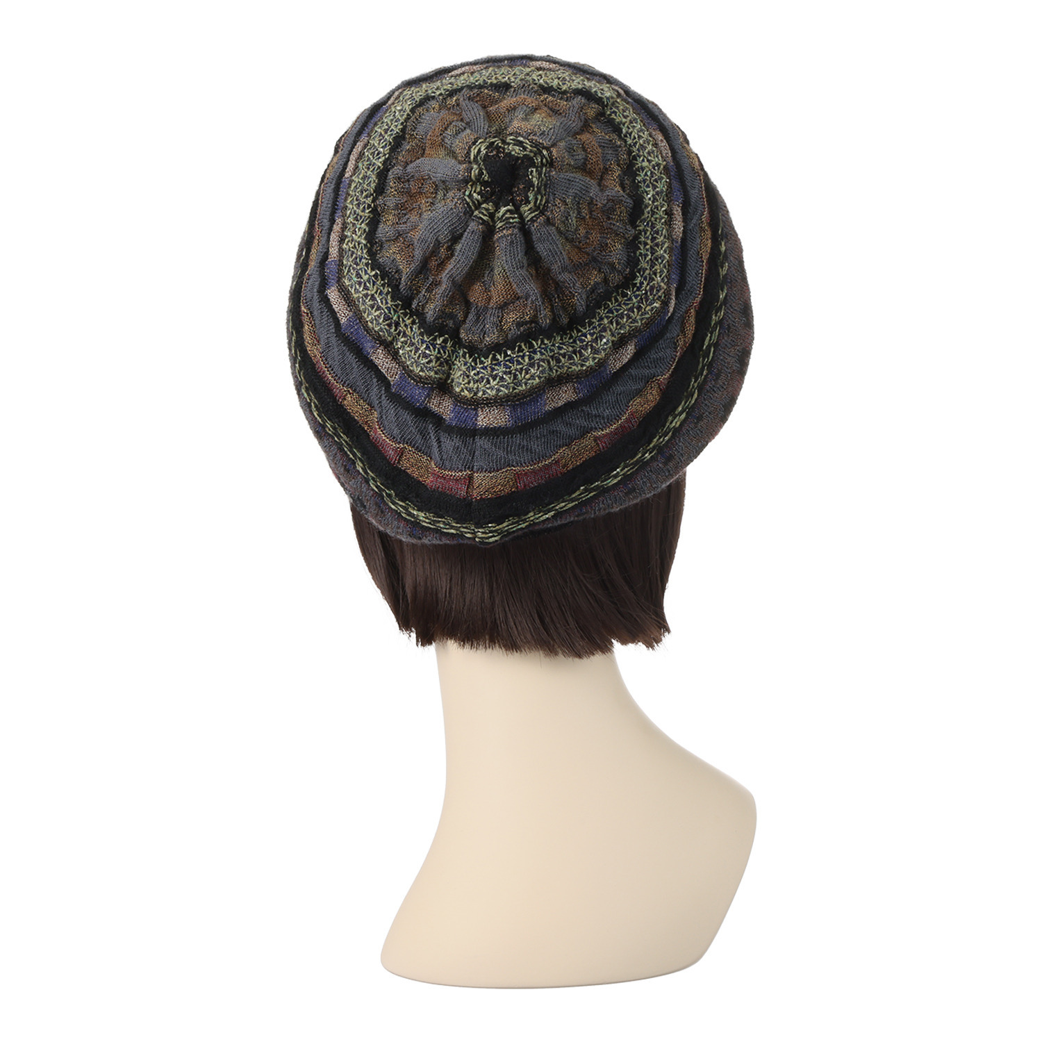 エム　アンド　キョウコ 実りの秋 ニットベレー帽