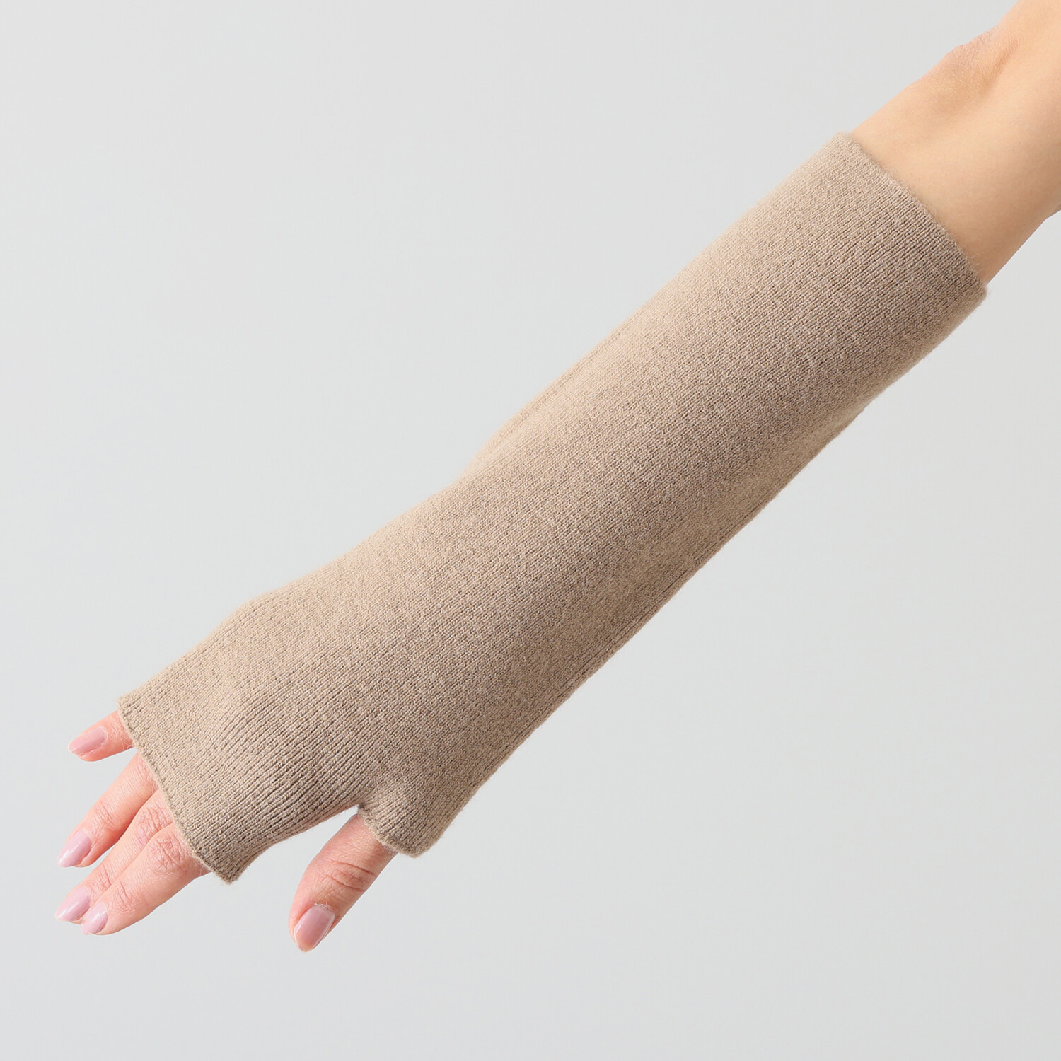 クワンティシ リブニット アームカバー