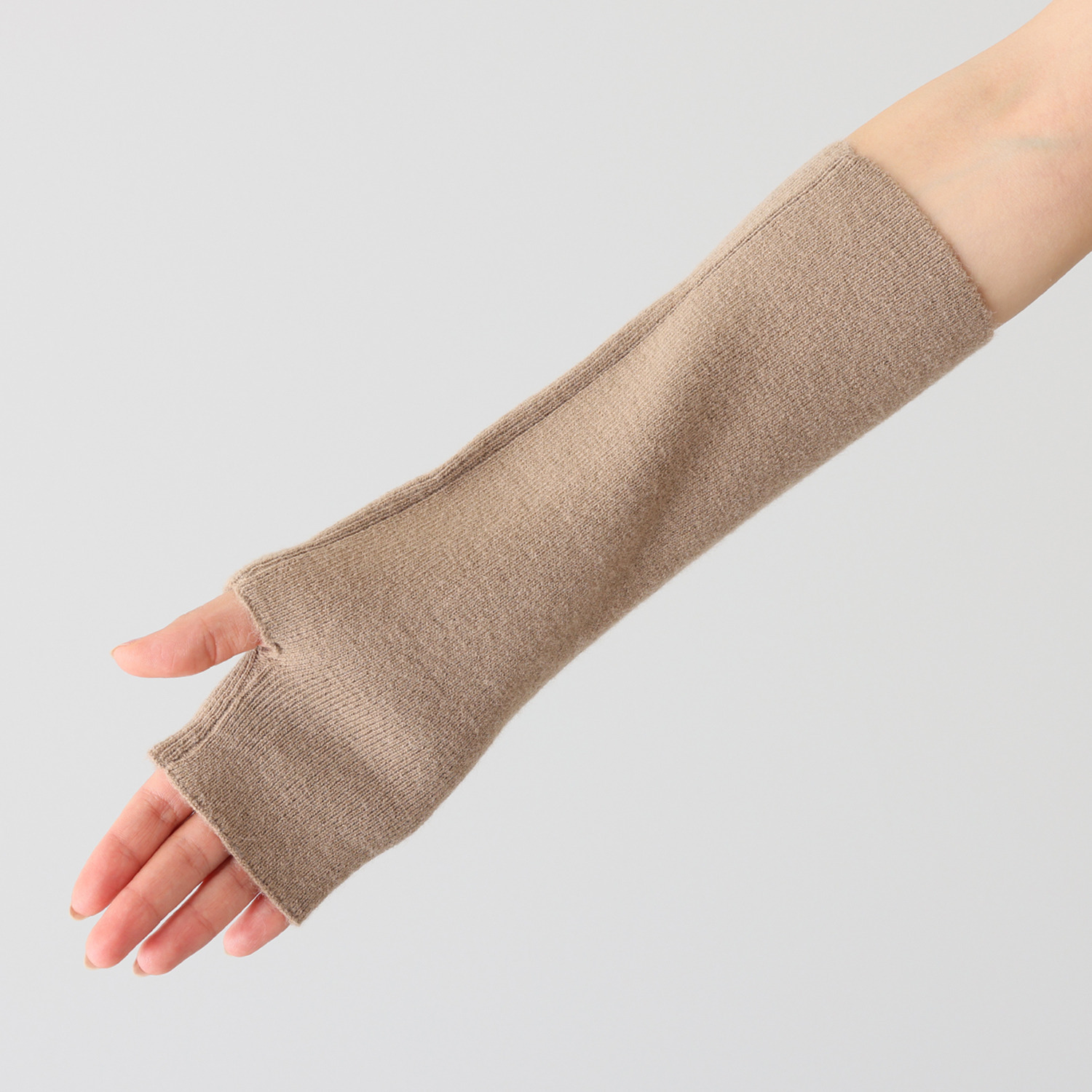 クワンティシ リブニット アームカバー