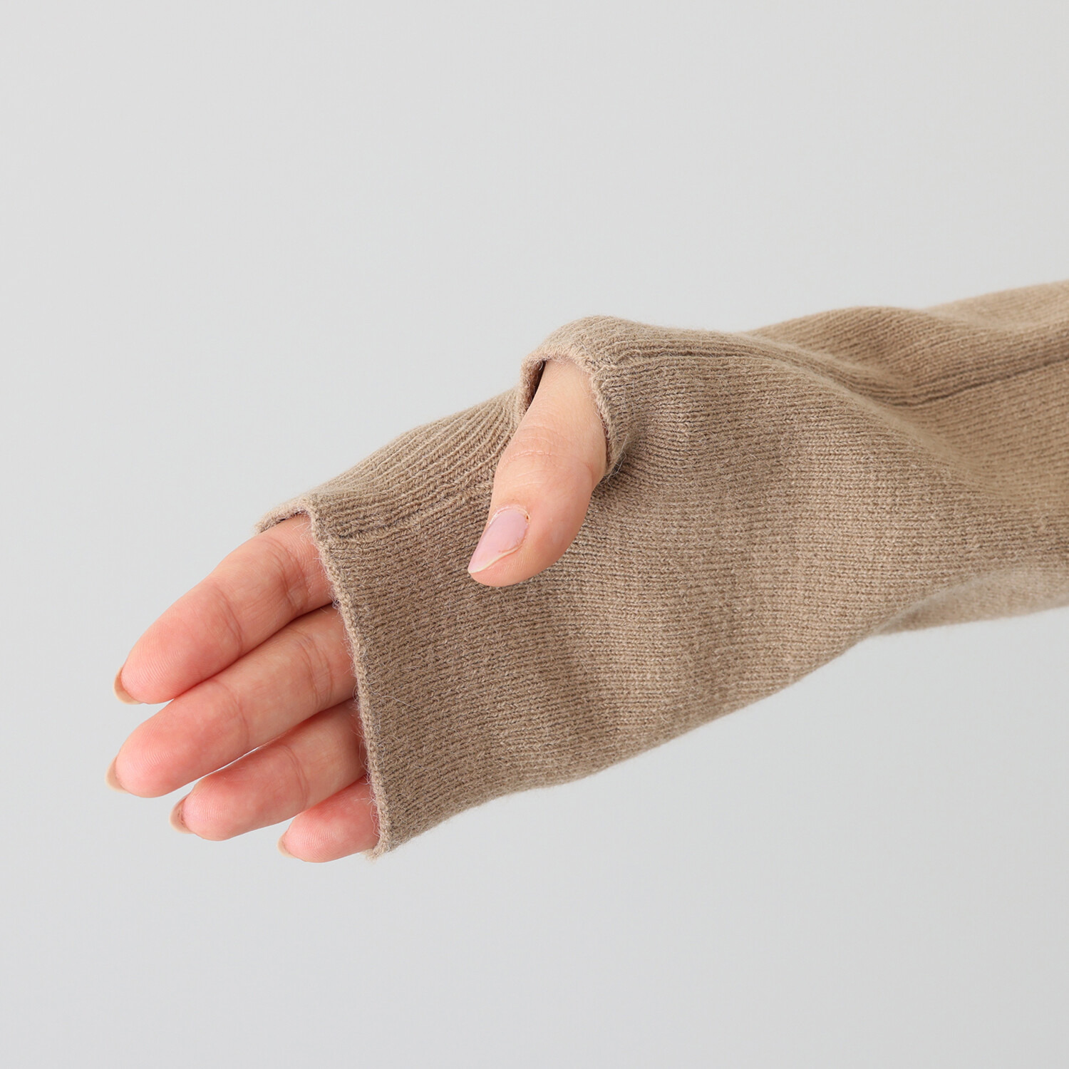 クワンティシ リブニット アームカバー