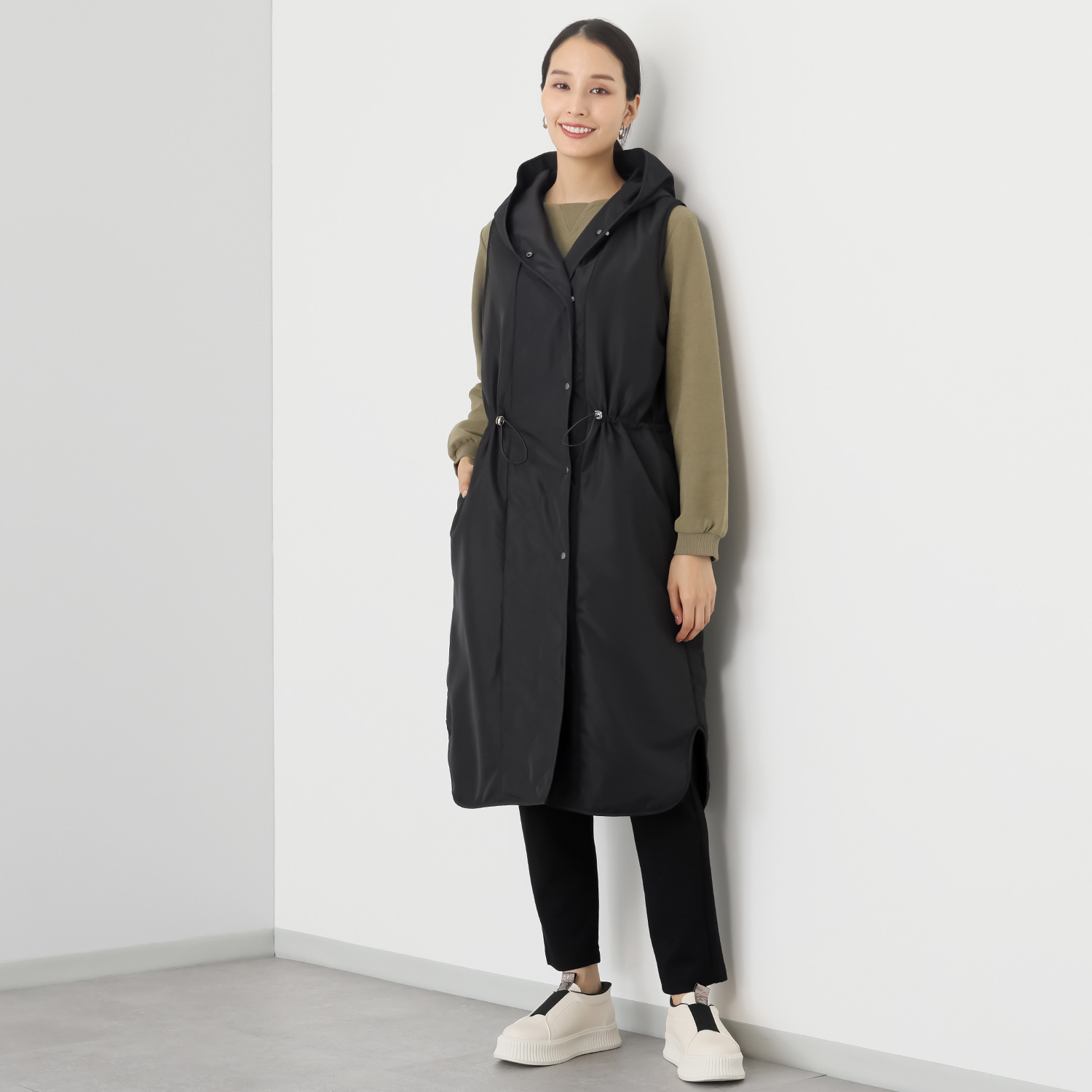 シーン キルトロングベスト