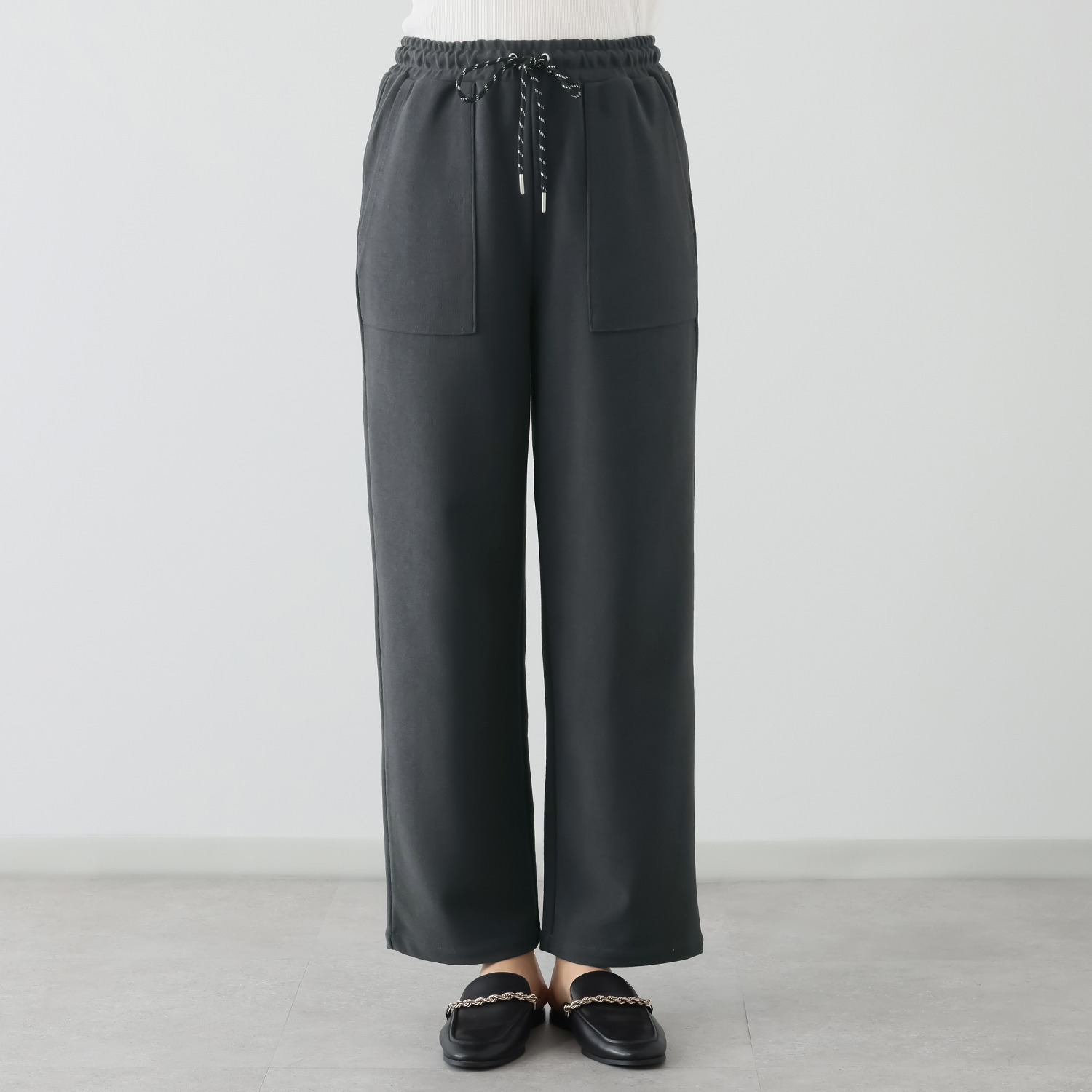 シーン セミワイド ベイカーパンツ