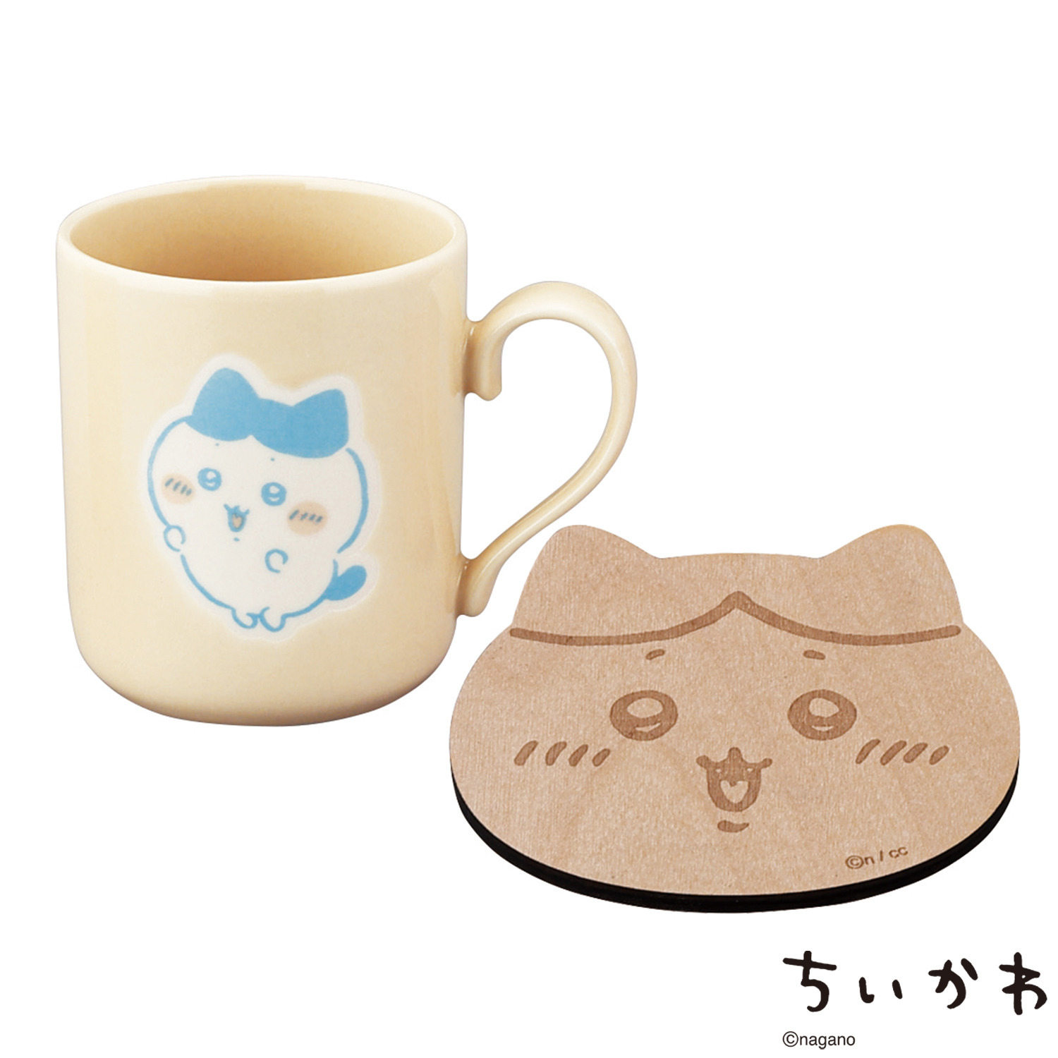 ちいかわ むちゃかわ コースター付 日本製マグカップ