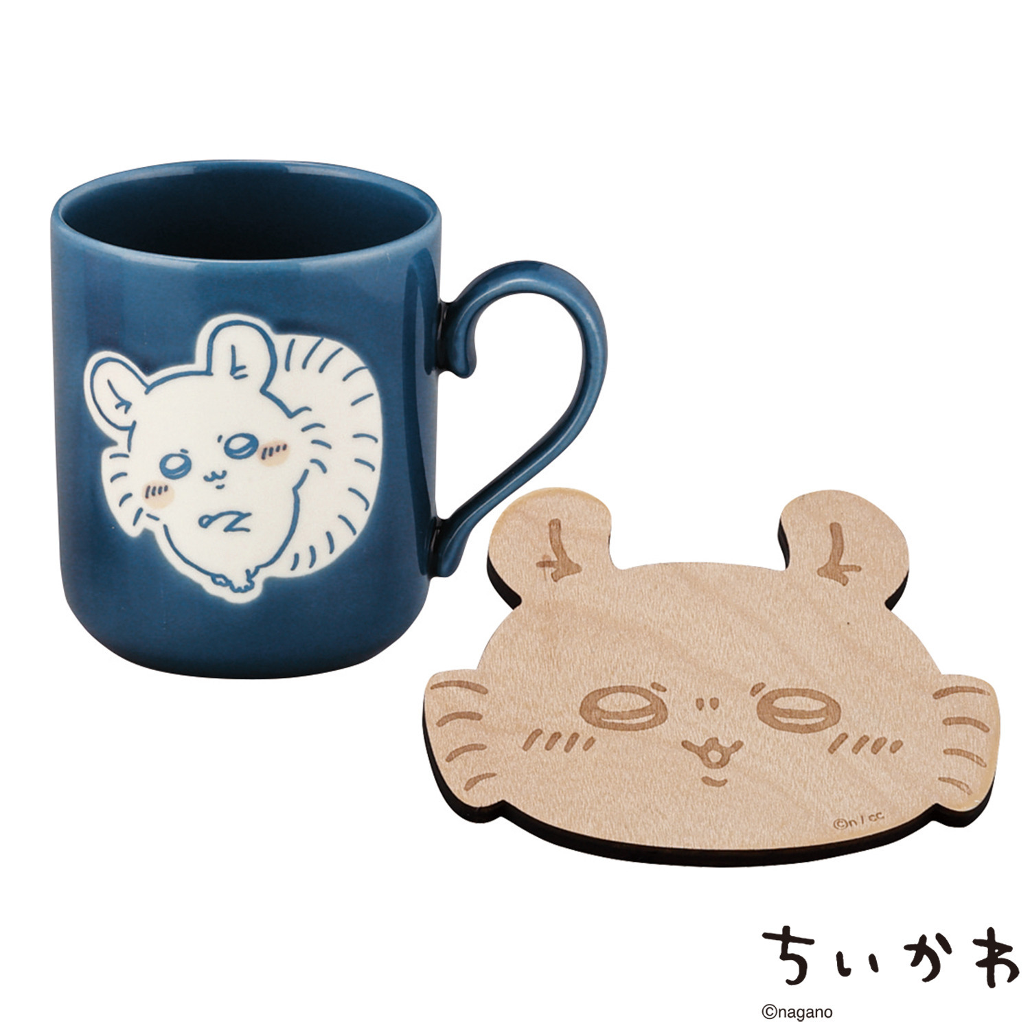 ちいかわ むちゃかわ コースター付 日本製マグカップ