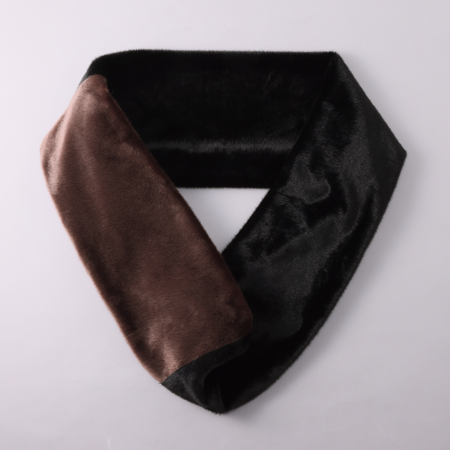 ユキコ　ハナイ カラーブロッキング シルキータッチ ラグジュアリースヌード