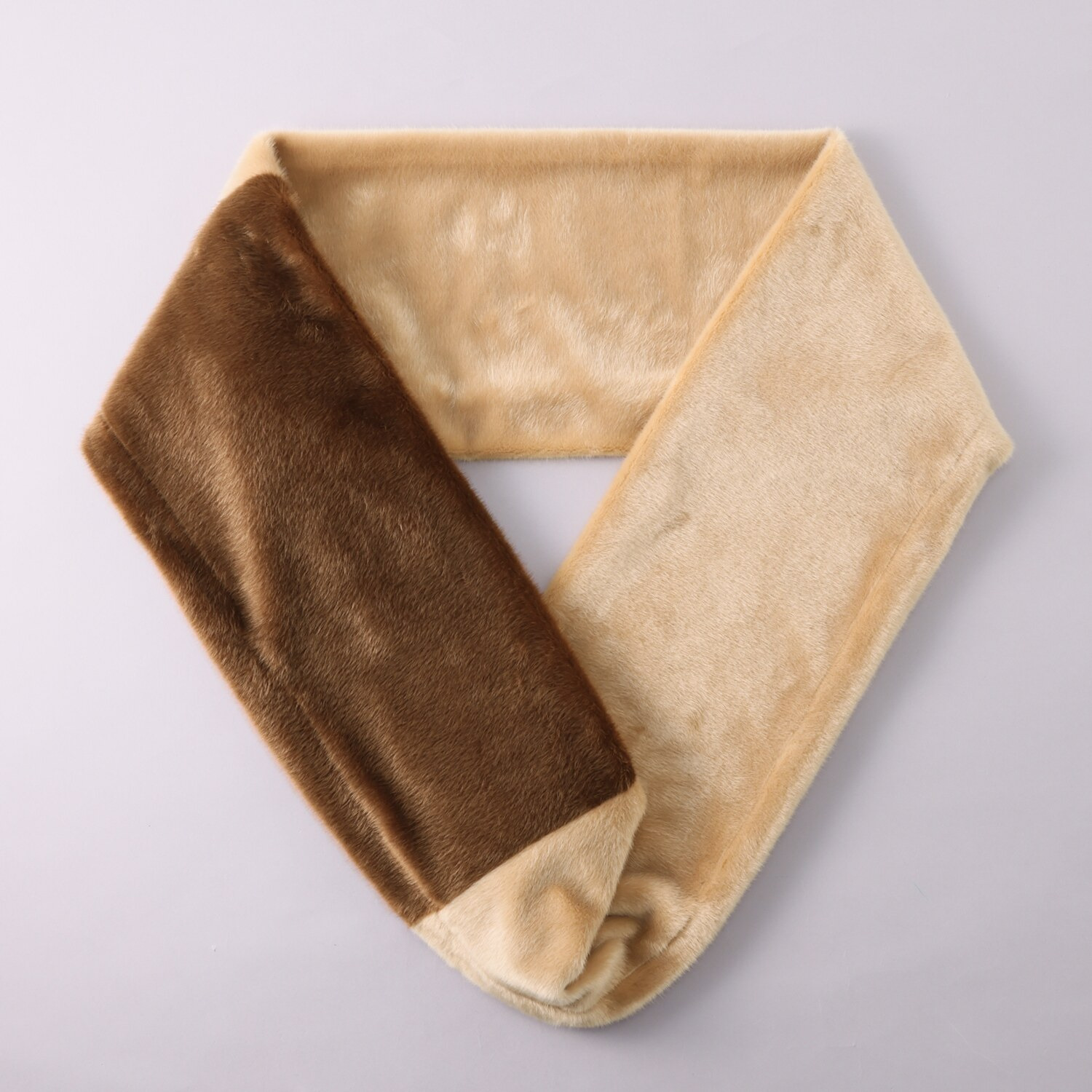 ユキコ　ハナイ カラーブロッキング シルキータッチ ラグジュアリースヌード