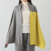 フーア バイカラー ニットストール