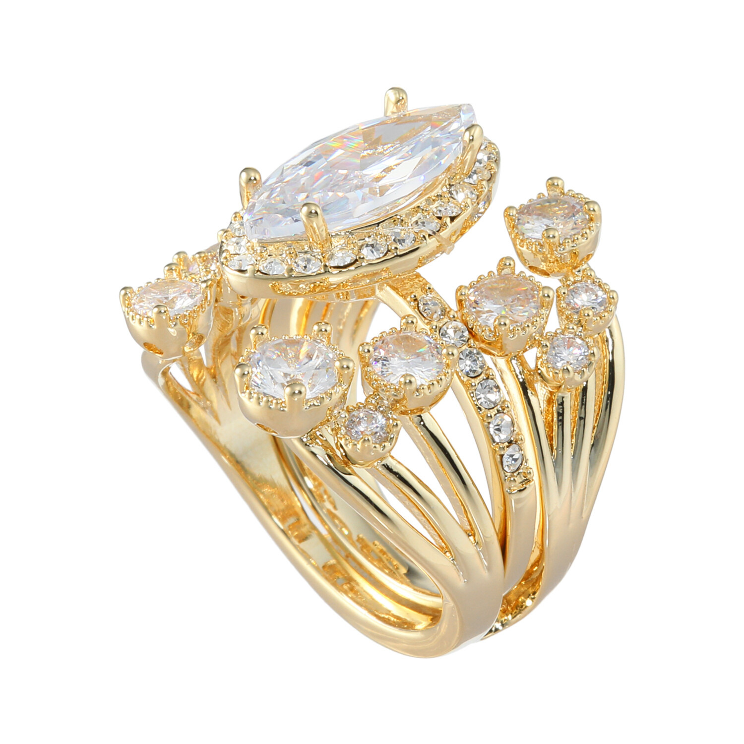 ユキコ　ハナイ ＣＺ プランドリュミエール リング２個セット