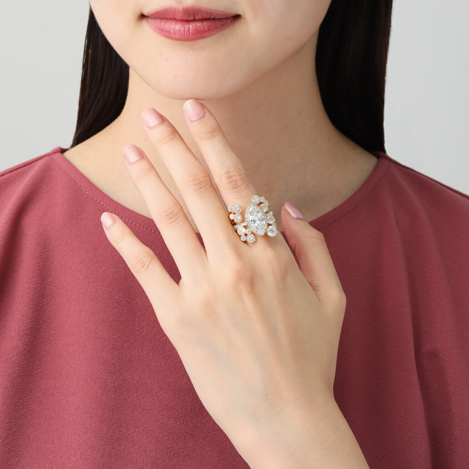 ユキコ　ハナイ ＣＺ プランドリュミエール リング２個セット