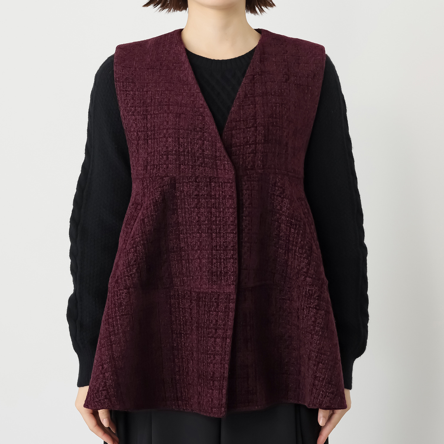 コモエリークローゼット コクーンジレ