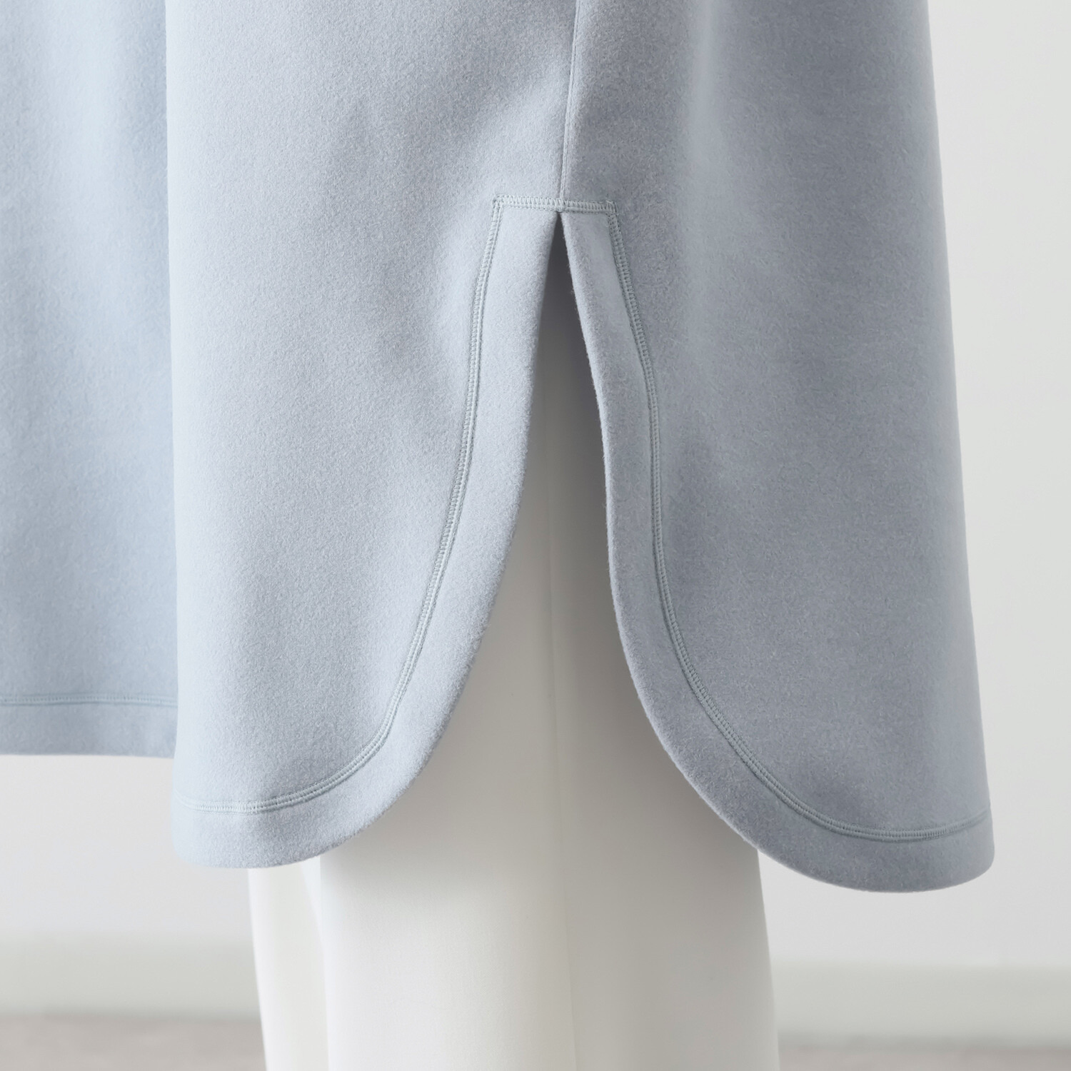 クーラム ストレッチジャージー ロングポンチョ