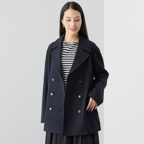 クーラム　ウールレット　ピーコート