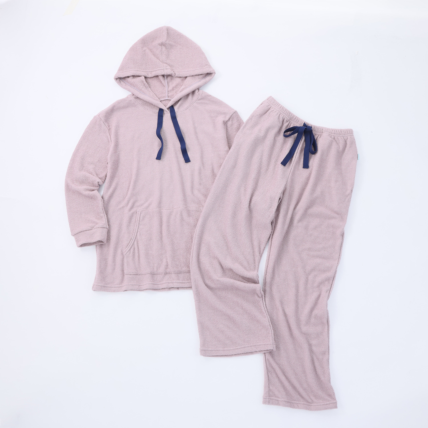 ソデス お楽しみ袋 日本製　綿混 両面ニットパイル リラクシングウェア ２枚セット