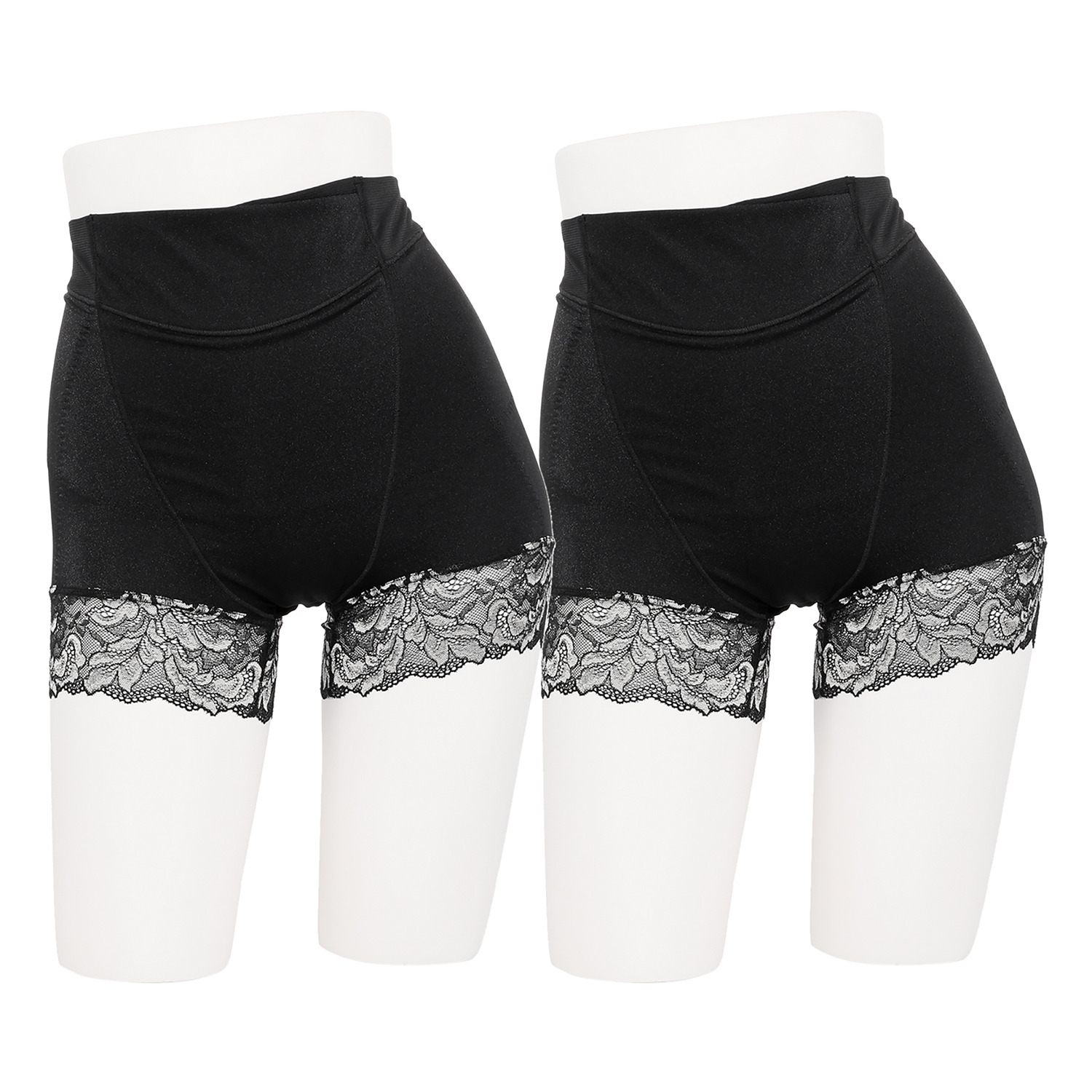 美は姿勢から！ 骨盤を意識 ドラマティックライン搭載 新ドラマティック リバースショーツ 同色２枚セット