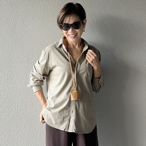 ラソエヌサーティスリー　ディグリーズ　ボールバイオウォッシュ　カットソーブラウス